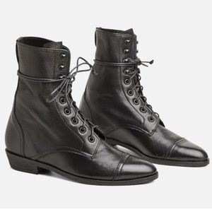 Modern Vice DISTRESSED Jett Officer Lace Up Boots